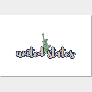 United States Statue of Liberty Posters and Art